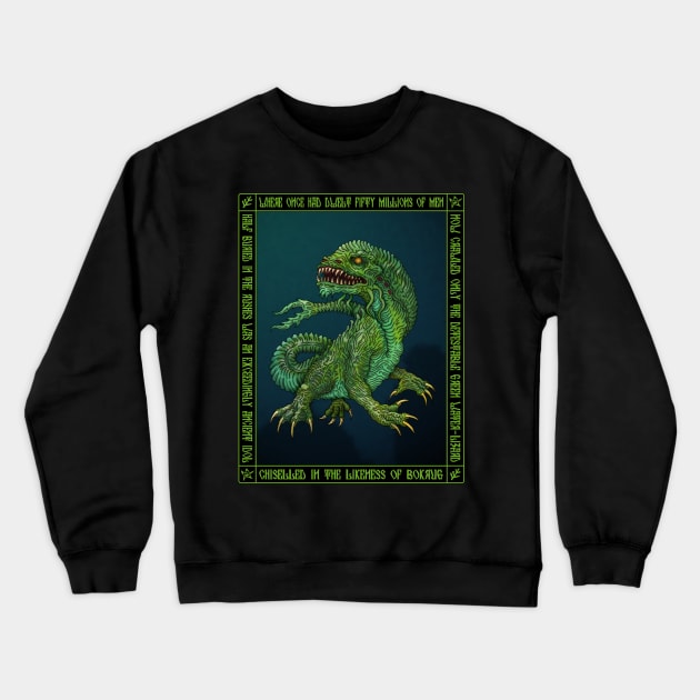 Bokrug Icon - Azhmodai 2018 Crewneck Sweatshirt by azhmodai